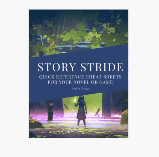 Story Stride: Quick Reference Cheat Sheets - PDF Download - Scribe Forge
