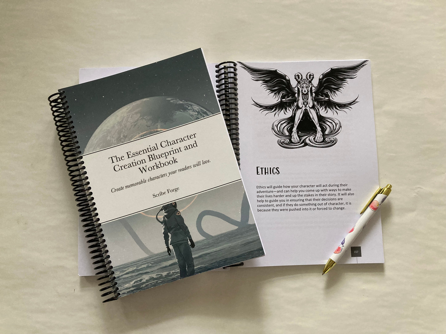 The Essential Character Creation Blueprint and Workbook - Print - Scribe Forge