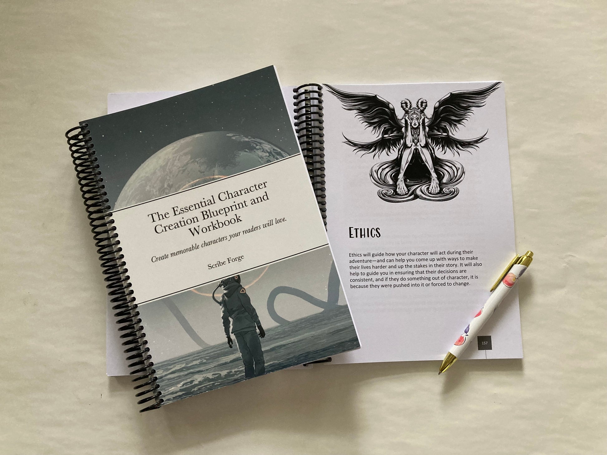 The Essential Character Creation Blueprint and Workbook - Print - Scribe Forge