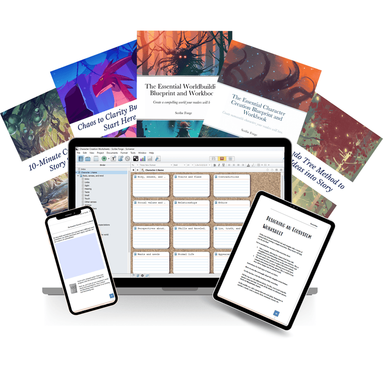 Chaos to Clarity: The Essential Fantasy & Sci - fi Writers Bundle - Scribe Forge