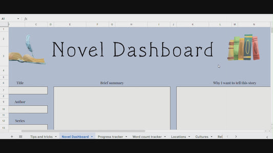 The Story Stride Novel Dashboard