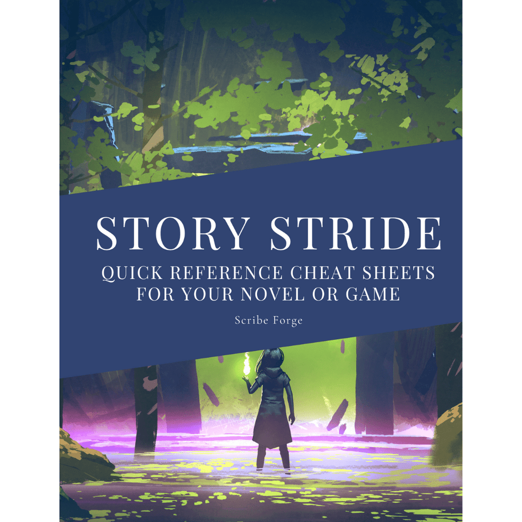 Story Stride: Quick Reference Cheat Sheets - PDF Download - Scribe Forge