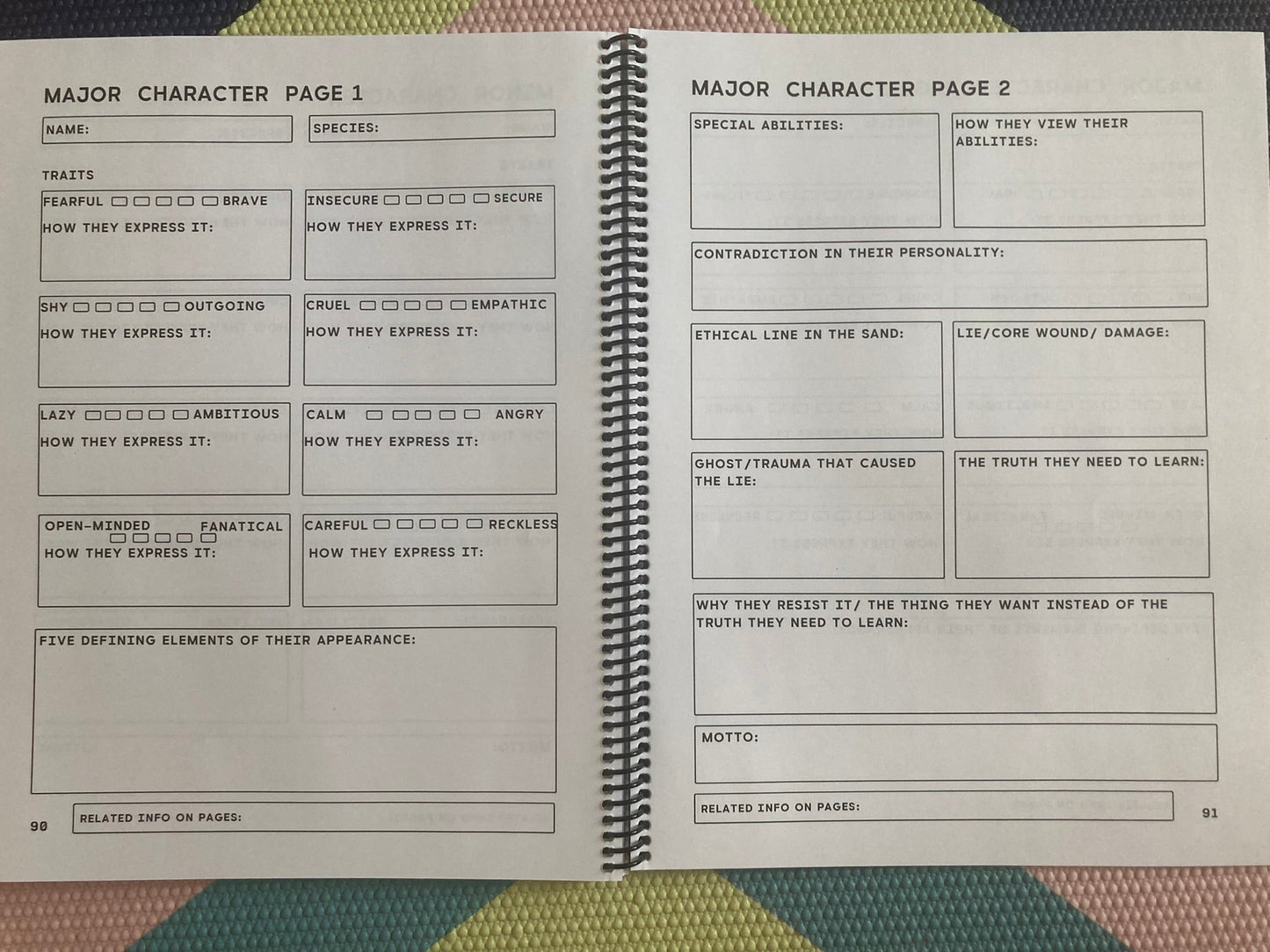 Story Stride: Quick Reference Cheat Sheets - Print - Scribe Forge