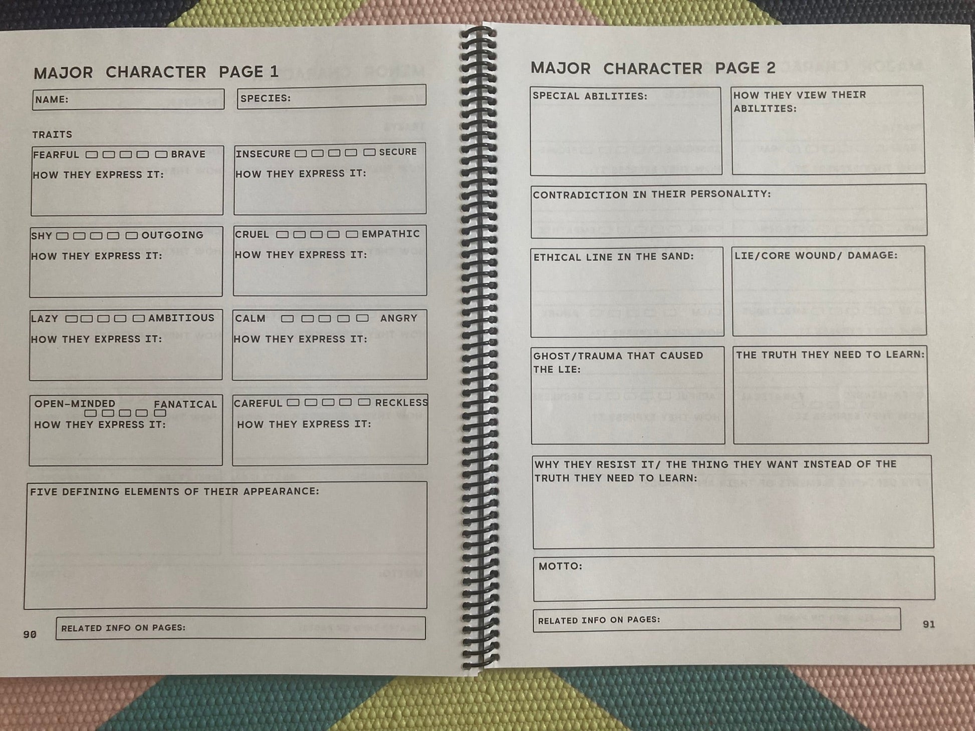 Story Stride: Quick Reference Cheat Sheets - Print - Scribe Forge