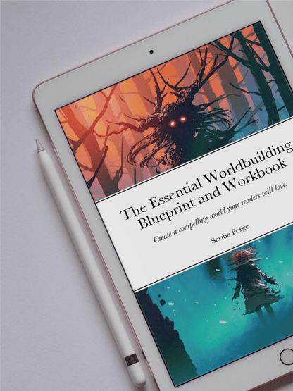 The Essential Worldbuilding Blueprint and Workbook - Digital Download - Scribe Forge