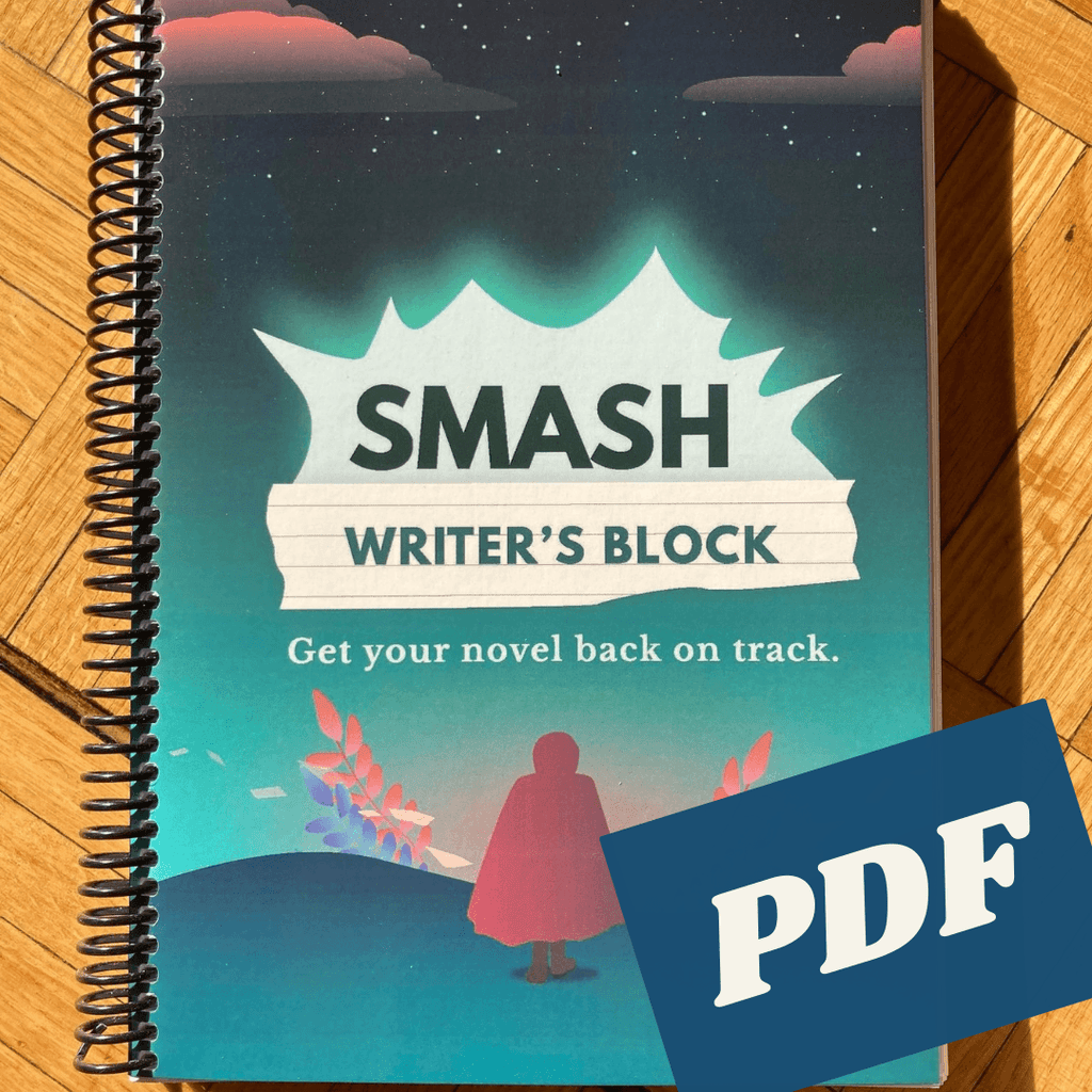 Smash Writer's Block Prompt Book - PDF Digital Download - Scribe Forge