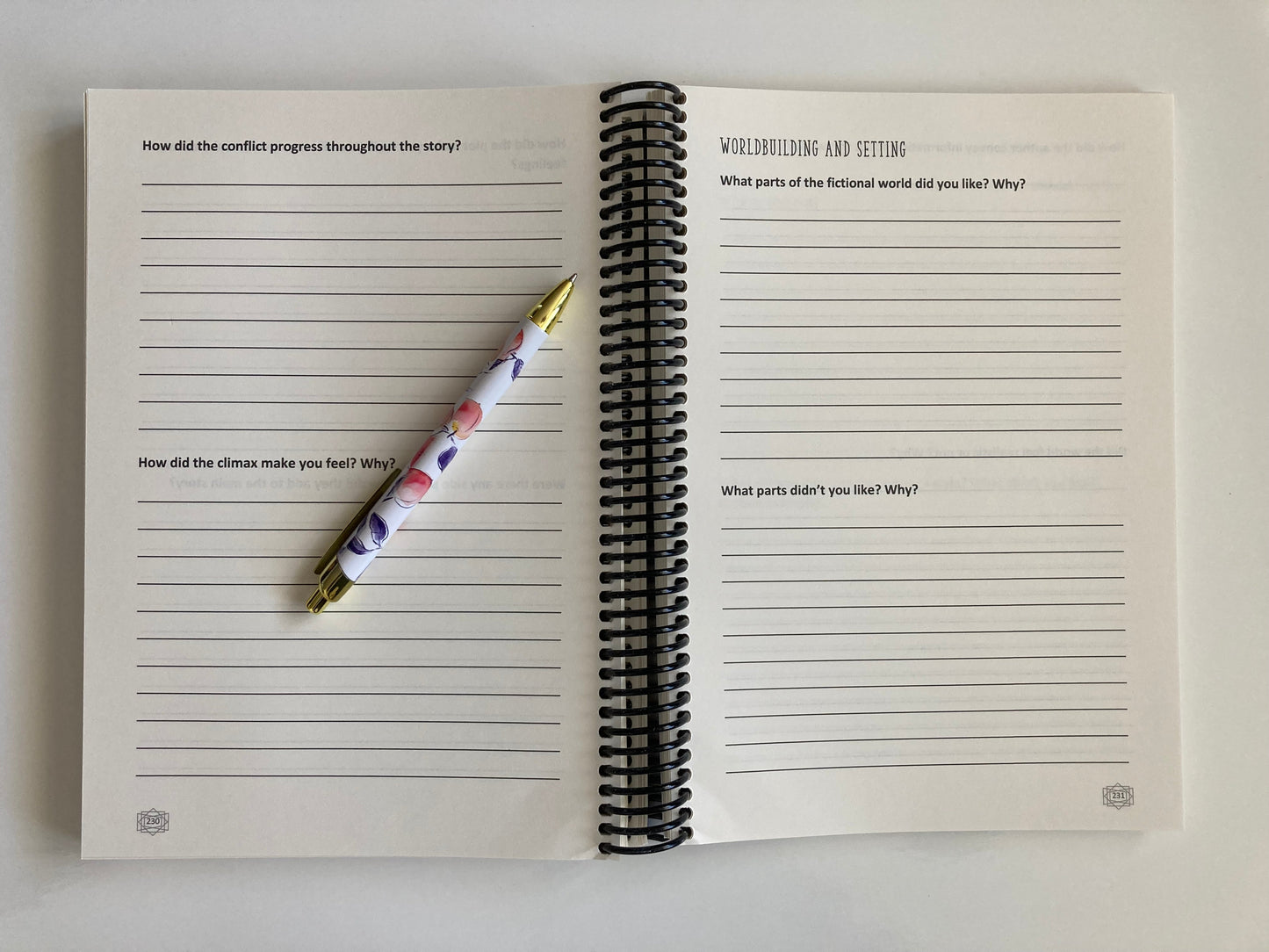 The Essential Reading Journal - Print - Scribe Forge