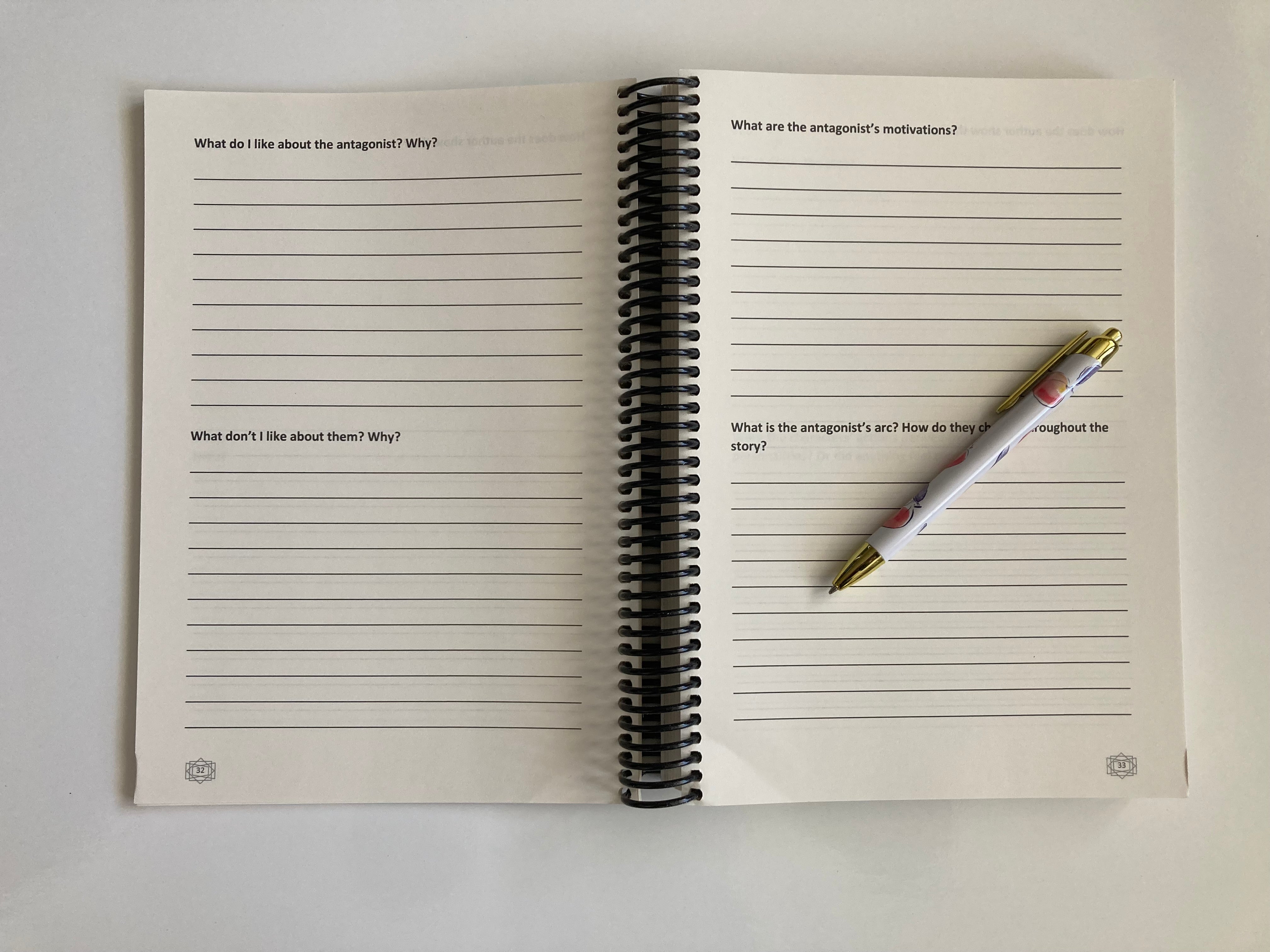 The Essential Reading Journal - Printable PDF - Scribe Forge
