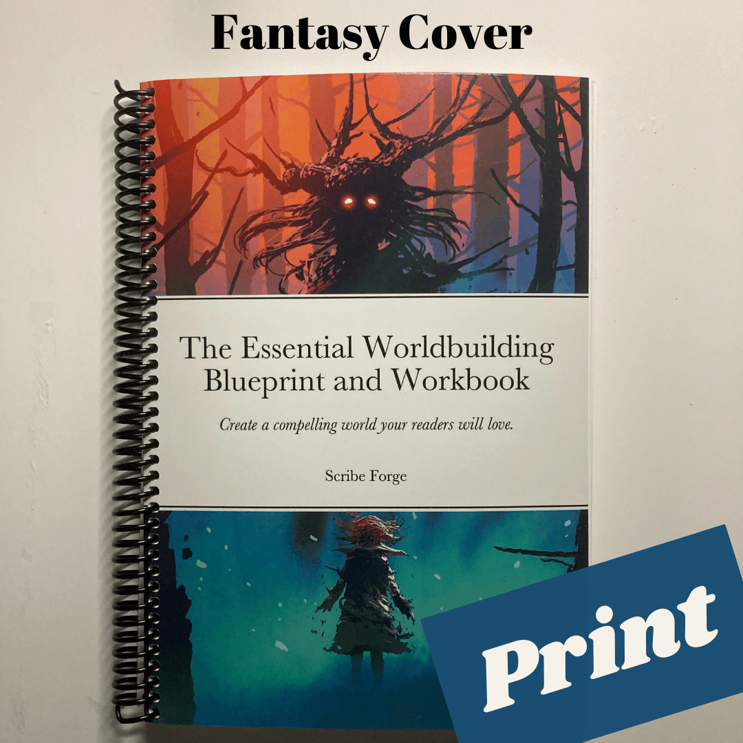 The Essential Worldbuilding Blueprint and Workbook - Print - Scribe Forge